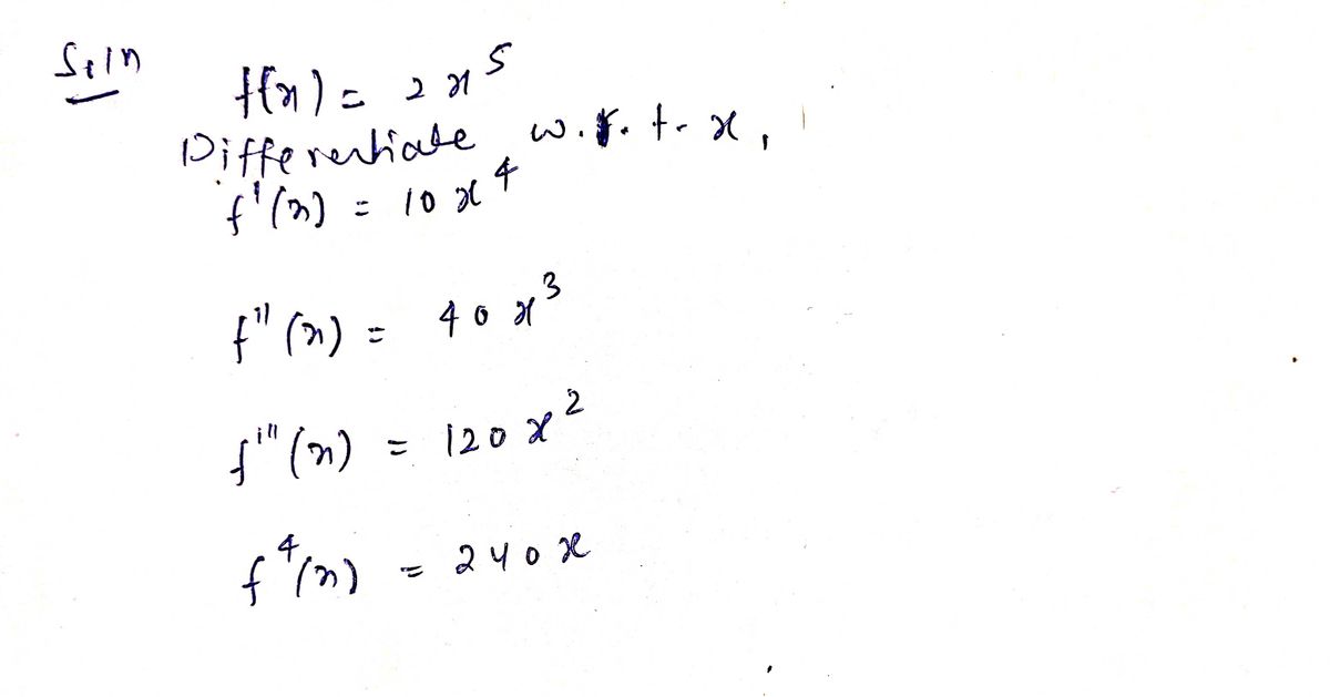 Calculus homework question answer, step 1, image 1